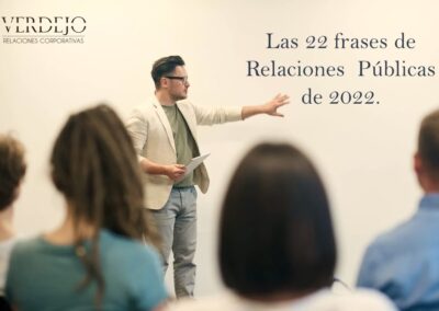 Las 22 frases de Relaciones Públicas del 2022